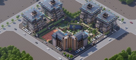 Apartment 1+1 in Kargicak, Turkey No. 14259 14