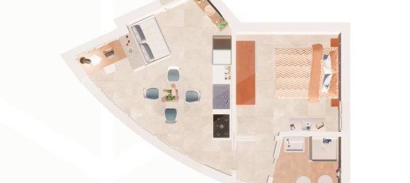 2 rooms Apartment in Matera, Italy No. 27695 11