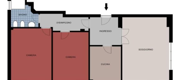 3 bedrooms Apartment in Milan, Italy No. 364914 41