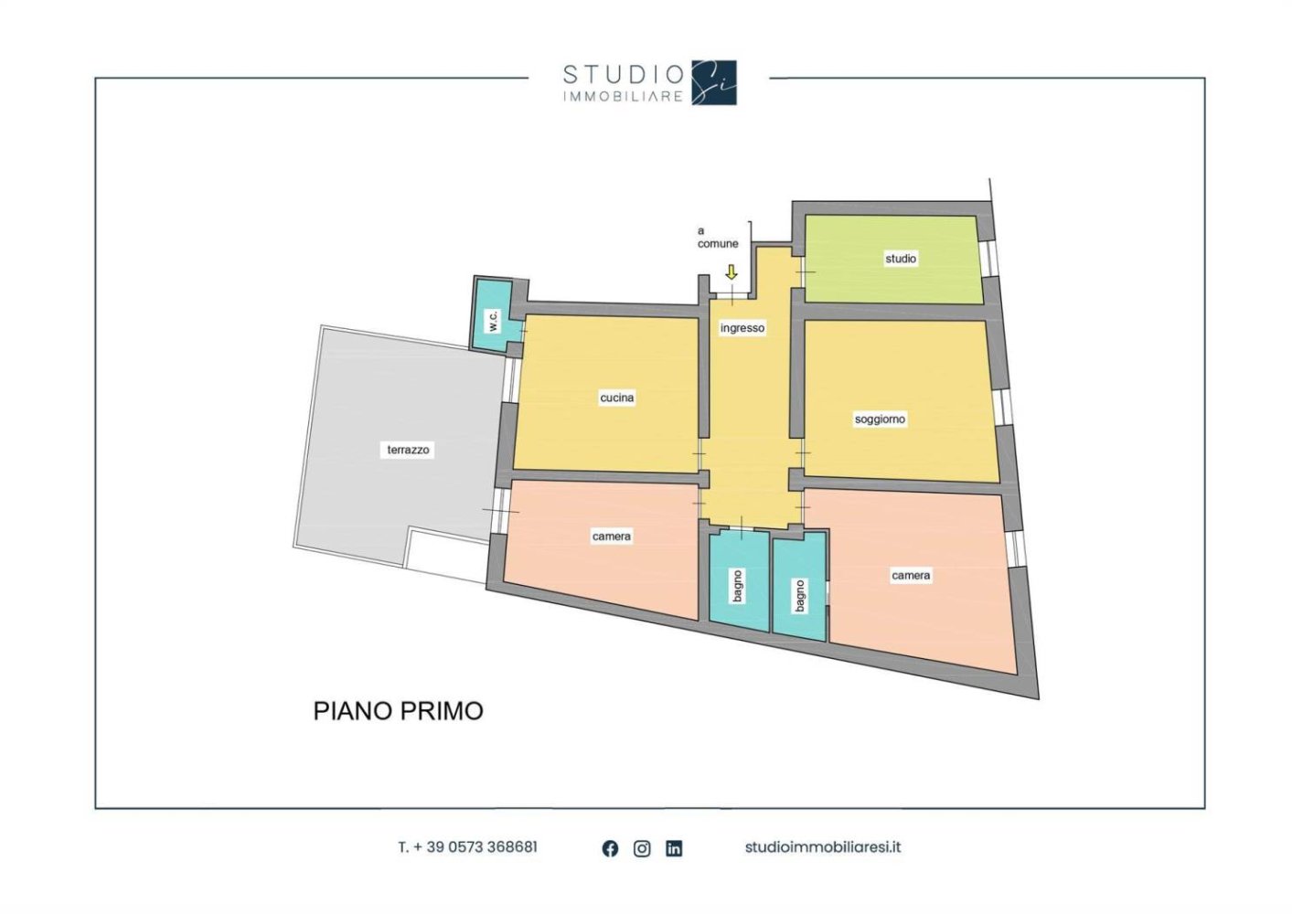 3 bedrooms Apartment in Pistoia, Italy No. 292097