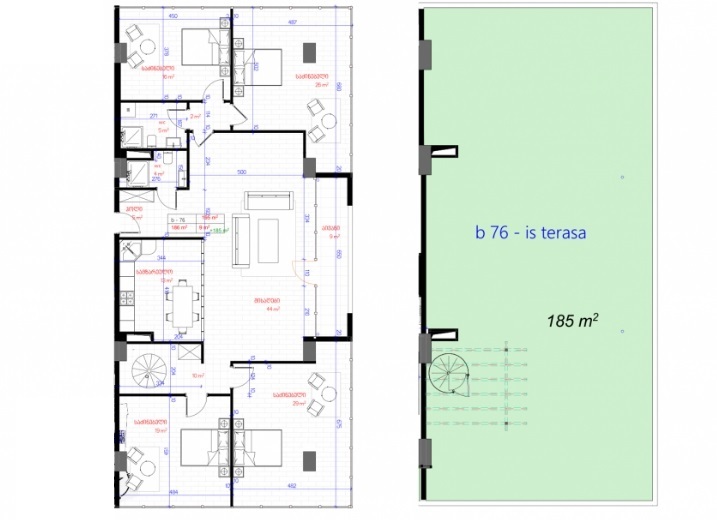 4 bedrooms Apartment in Tbilisi, Georgia No. 54