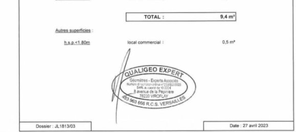 17m² Commercial property in Versailles, France No. 149868 6