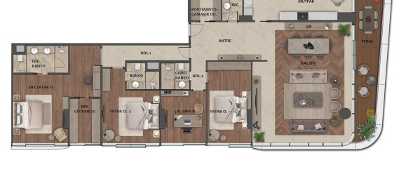 2 rooms Apartment in Zeytinburnu, Turkey No. 22745 9