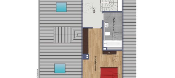 Duplex de 3 divisões em Rosrath, Germany N.º 319254 22