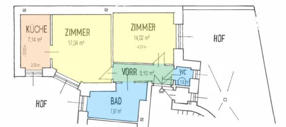 Apartamento de 2 divisões em Alsergrund, Austria N.º 130987 2