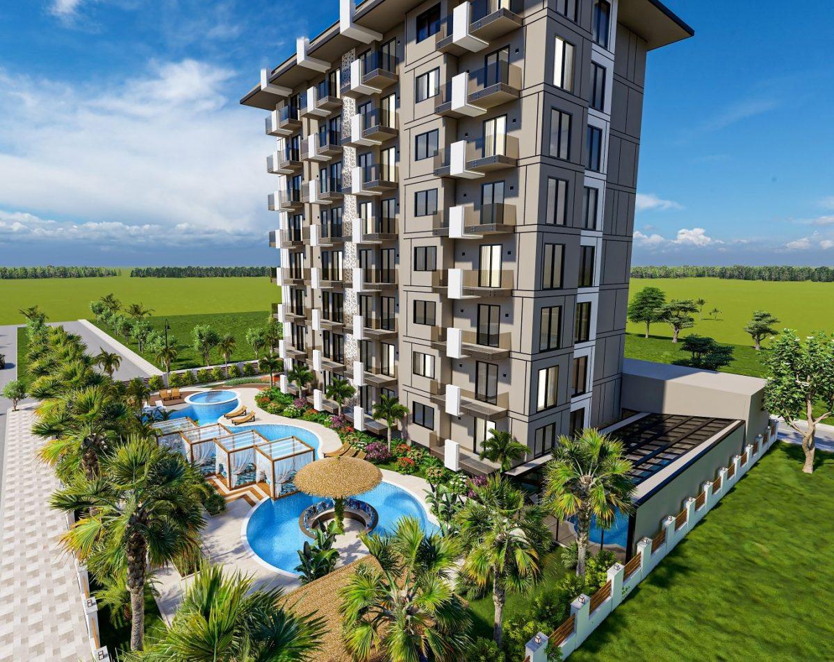 Apartamento de 2 habitaciónes en Alanya, Turkey No. 45690