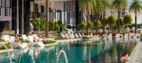 1 dormitorio apartamento en venta en Jebel Ali, Dubai, UAE № 196497 3