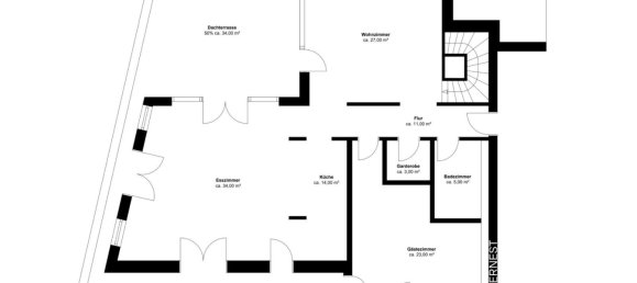 2 Schlafzimmer Penthouse in Bergisch Gladbach, Germany, Nr. 337453 23