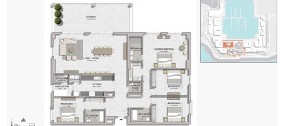 Apartamento de 1 dormitorio en Jumeirah, UAE No. 2115 5
