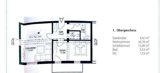 2 rooms Apartment in Kufstein, Austria No. 159899 5