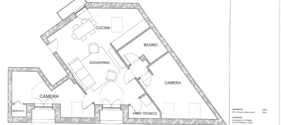 Квартира с 2 спальнями в Риволи, Италия № 53604 28