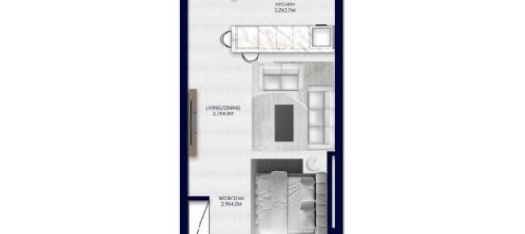 Studio à Yas Island, UAE No. 121343 10