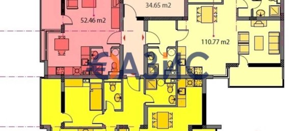 2 bedrooms Apartment in Ravda, Bulgaria No. 742 10