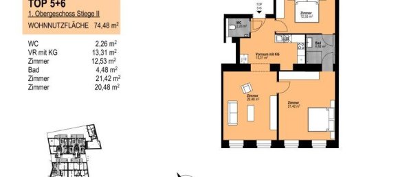 Moradia em banda de 3 divisões em Vienna, Austria N.º 261563 10