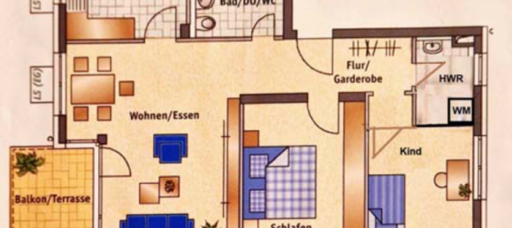 3غرفة شقة في Boblingen, Germany رقم 271651 5