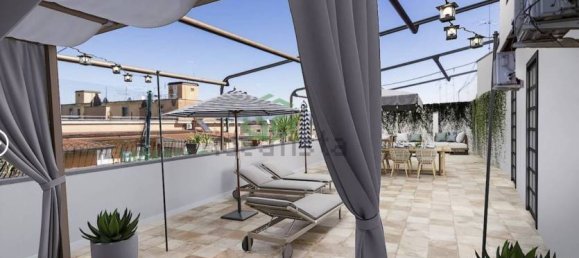 Пентхаус с 3 спальнями в Рим, Италия № 54775 12