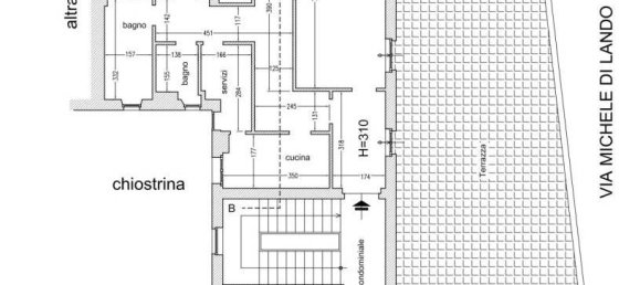 Пентхаус с 3 спальнями в Рим, Италия № 54775 15