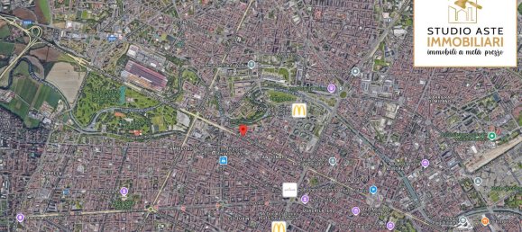 2-salle Appartement à Turin, Italy No. 50533 14