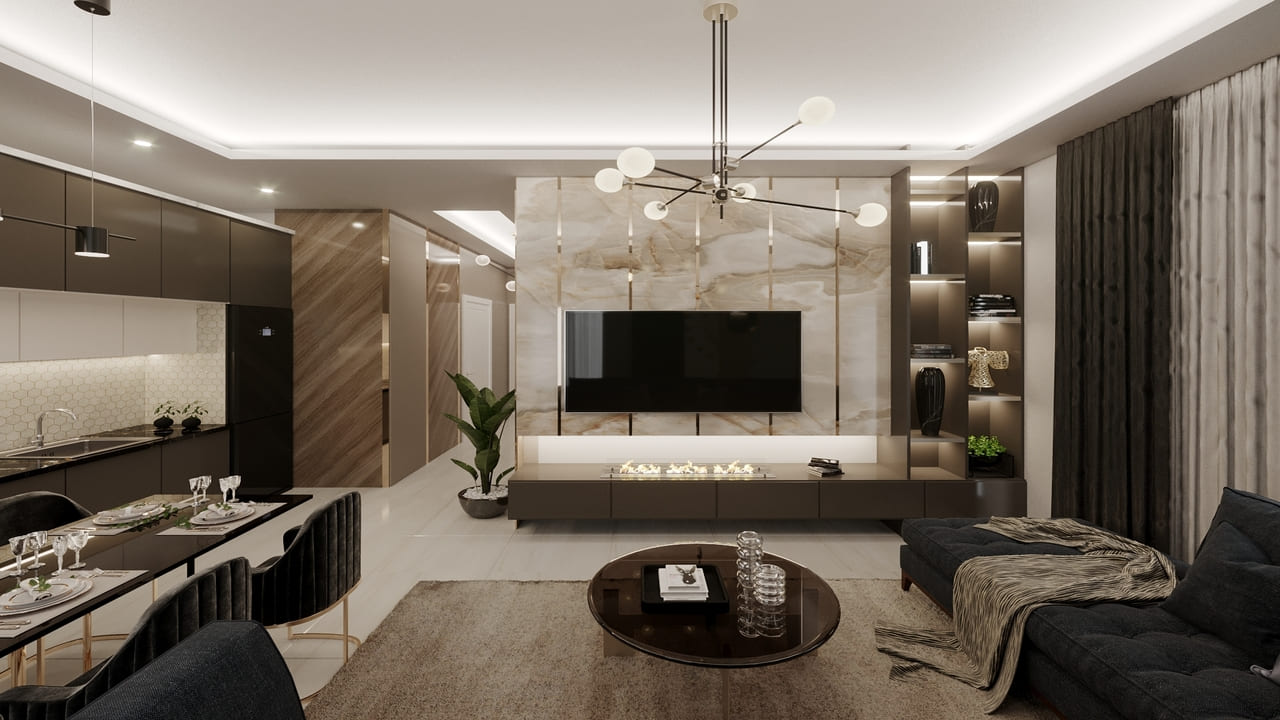 Apartamento de 2+1 en Oba Flora Garden II, Oba, Turkey No. 36258