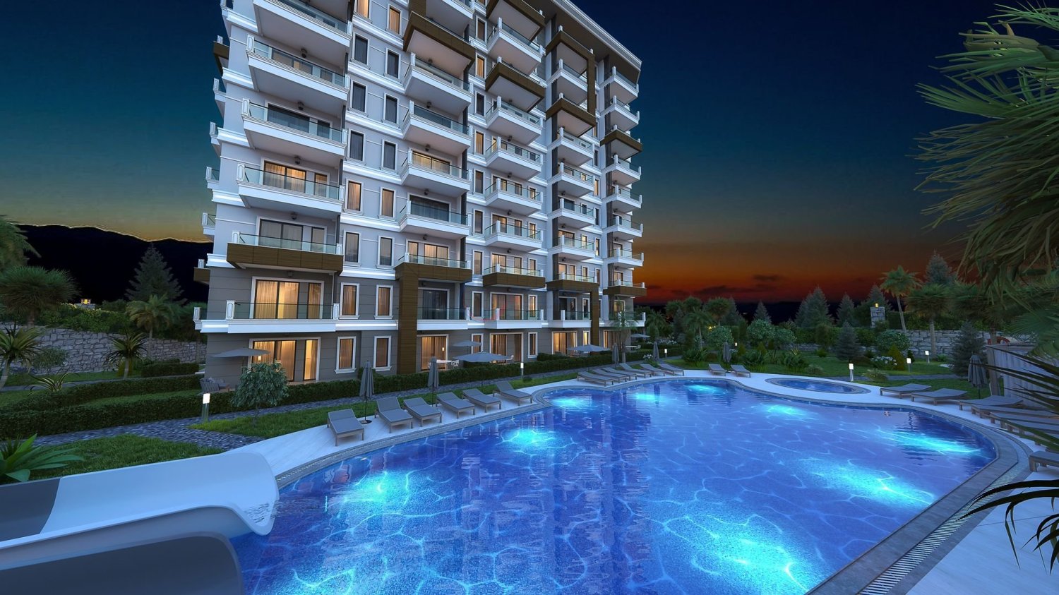 Apartment 1+1 in Alanya, Turkey No. 47018