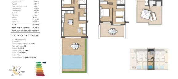 3 bedrooms Townhouse in Torrevieja, Spain No. 7002 9