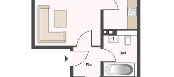 1 غرف نوم شقة في Harburg, Germany رقم 328817 6