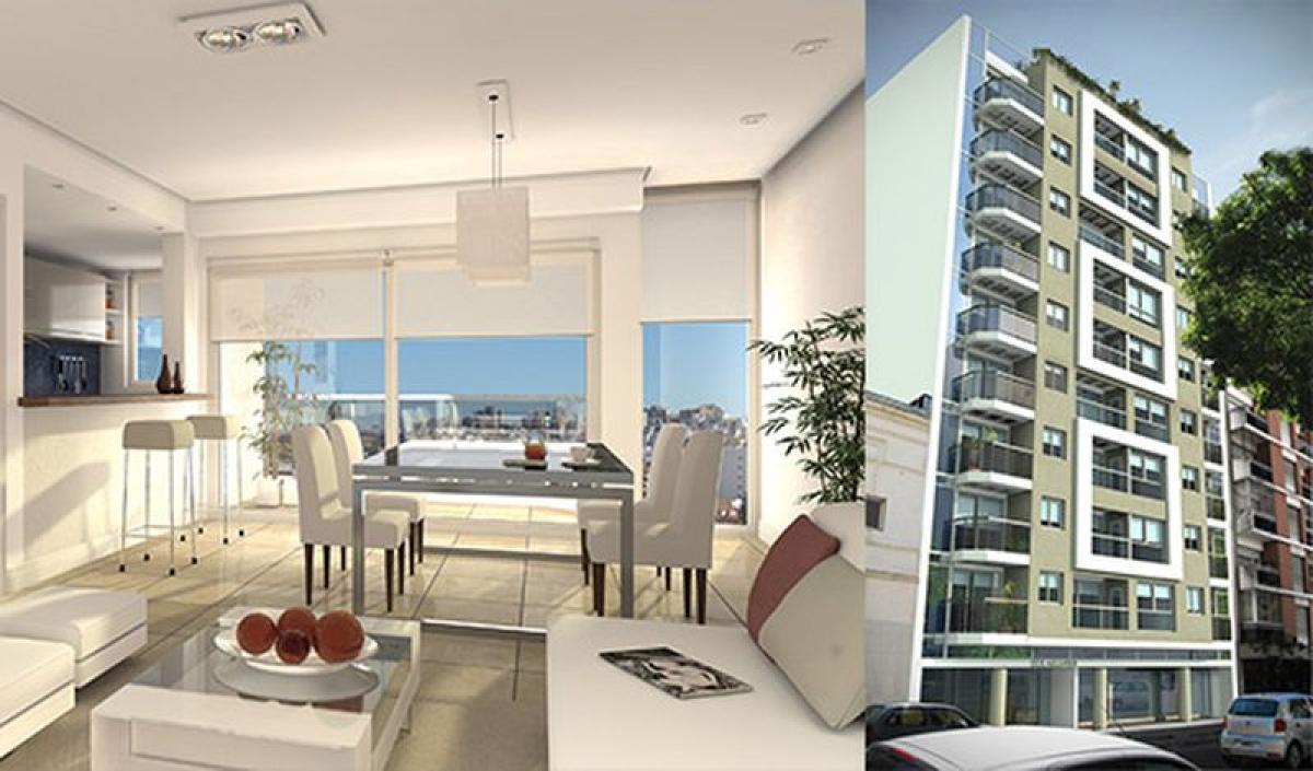 Apartamento de 2 dormitorios en Mar del Plata, Argentina No. 69464