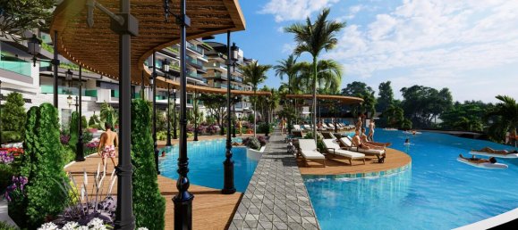 Apartamento 1+1 em Alanya, Turkey N.º 5313 30