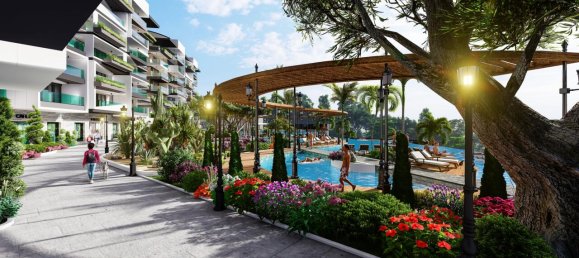 Apartamento 1+1 em Alanya, Turkey N.º 5313 28