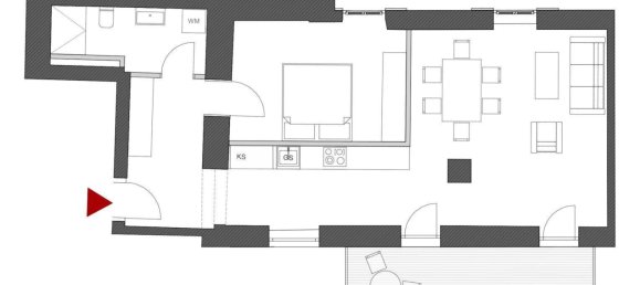 Apartamento de 2 divisões em Bad Radkersburg, Austria N.º 222576 7