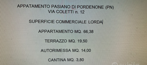 Apartamento de 4 habitaciónes en Pordenone, Italy No. 292758 4