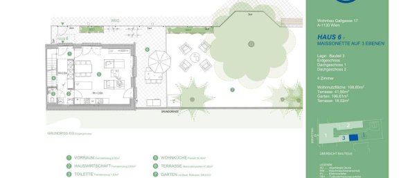 4 rooms Duplex in Hietzing, Austria No. 220686 12