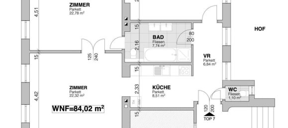 3 rooms Apartment in Wahring, Austria No. 216106 21