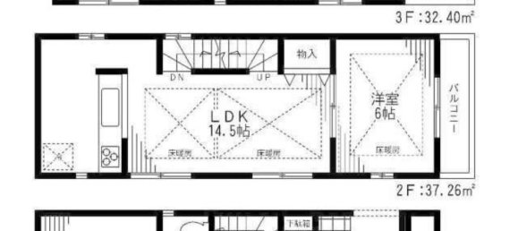 Casa de 3 dormitorios en Tokyo, Japan No. 3582 2