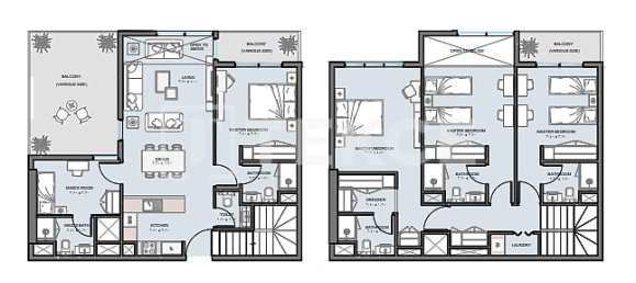 Penthouse T4 em Al Reem Island, UAE N.º 98194 15