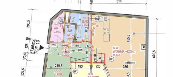 2 rooms Apartment in Leopoldstadt, Austria No. 71449 8