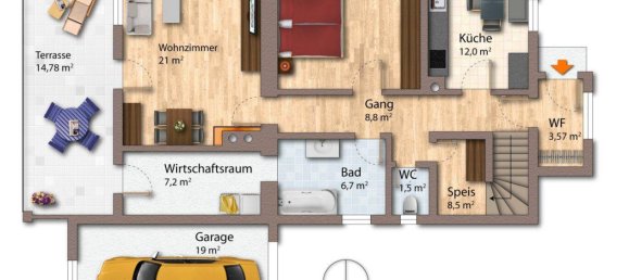 5غرفة منزل في Zell am See, Austria رقم 171414 8