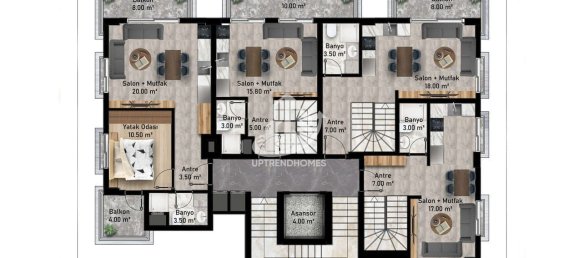 Apartamento de 1+1 en Kestel, Turkey No. 9056 24