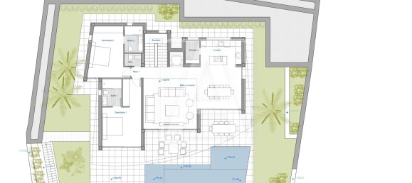 4 غرف نوم فيلا في Calpe, Spain رقم 113864 12