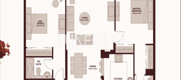 2 bedrooms Apartment in Old Town, UAE No. 100777 14