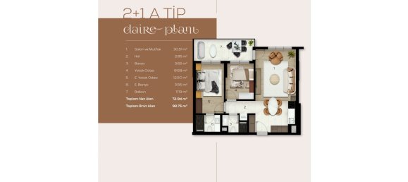 2 rooms Apartment in Maltepe, Turkey No. 27231 18