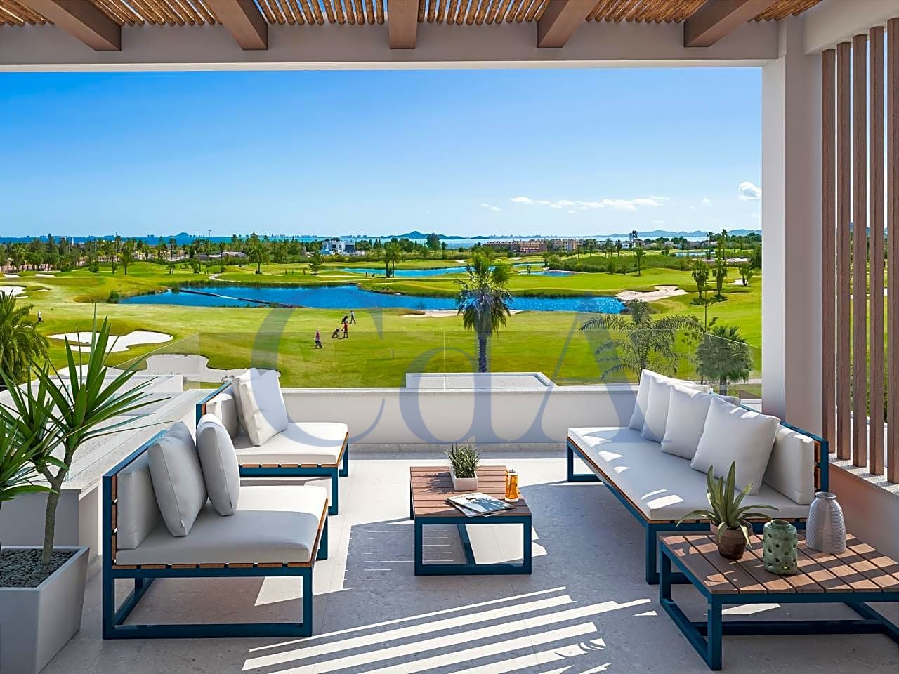 Apartamento de 3 dormitorios en Los Alcázares, Spain No. 6297