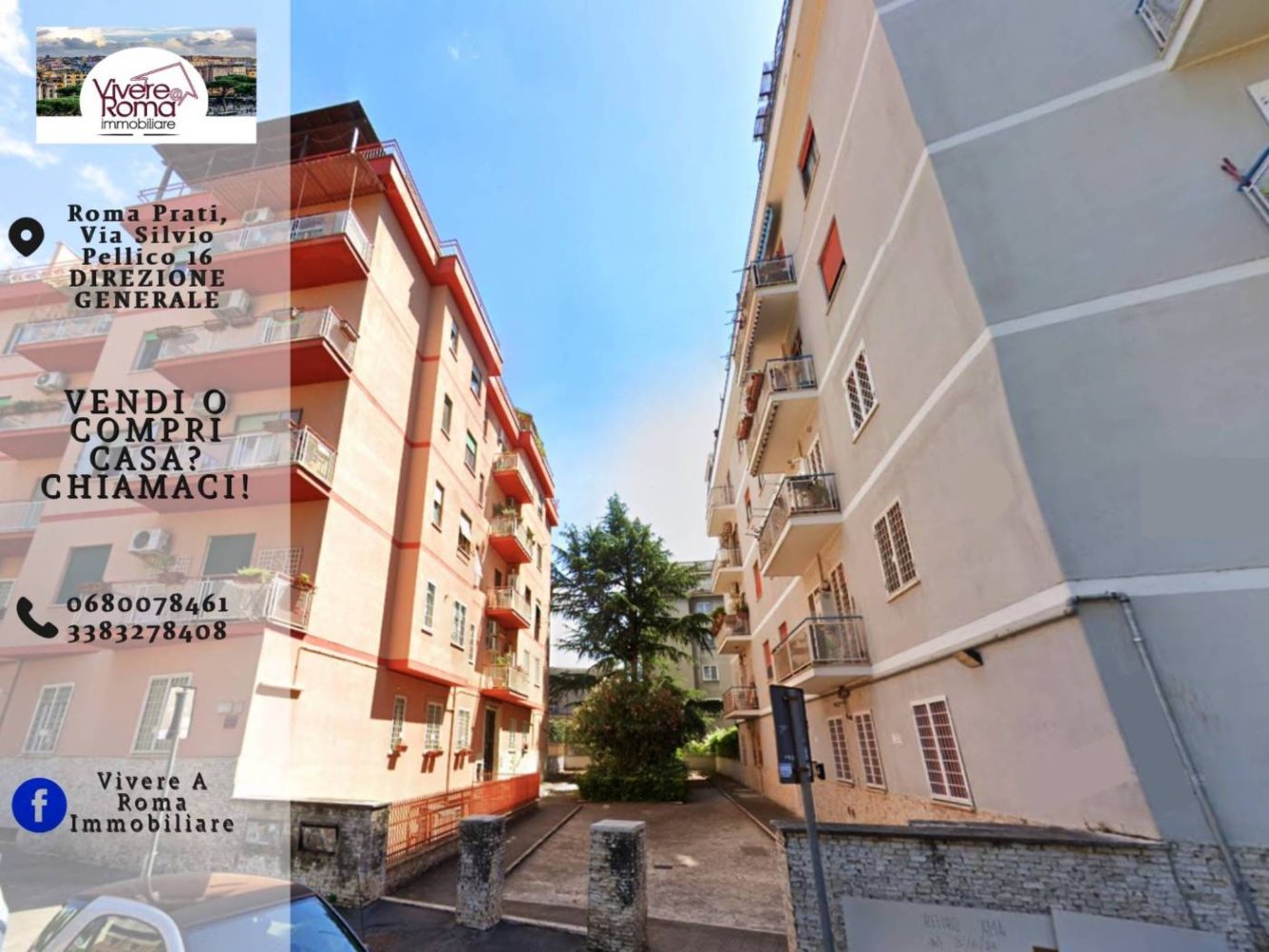 2 غرف نوم شقة في Rome, Italy رقم 11083