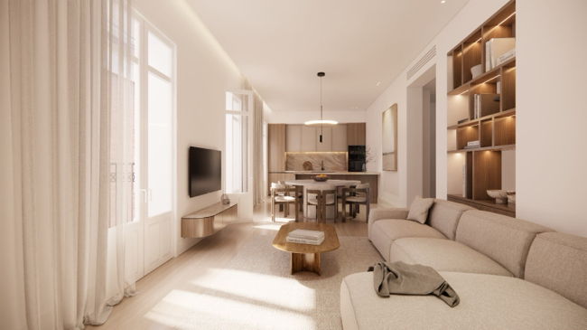 3 bedrooms Apartment in Madrid, Spain No. 141975