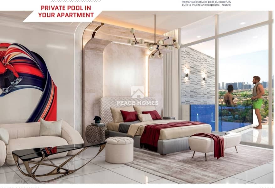 2 bedrooms Apartment in Dubai Sports City, UAE No. 16367