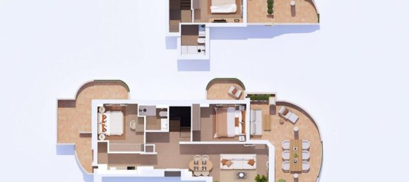 3 غرف نوم منزل ذو طابقين في Marbella, Spain رقم 190895 10