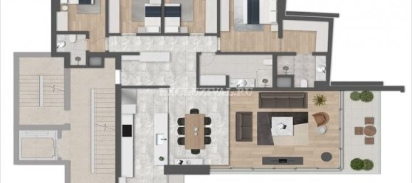 Wohnung 3+1 in Antalya, Turkey, Nr. 28435 24