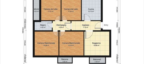 5 rooms Apartment in Modena, Italy No. 215007 41