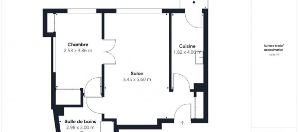 Квартира с 1 спальней в Париж, Франция № 168518 11