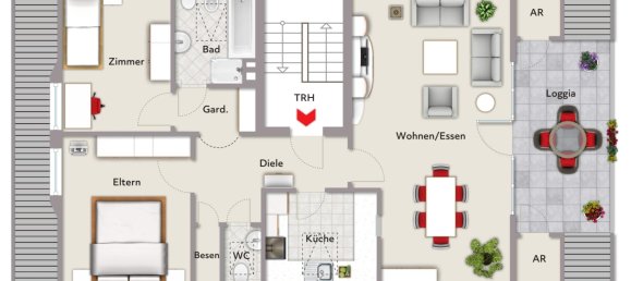 3-salle Appartement à Oldenburg, Germany No. 250357 23